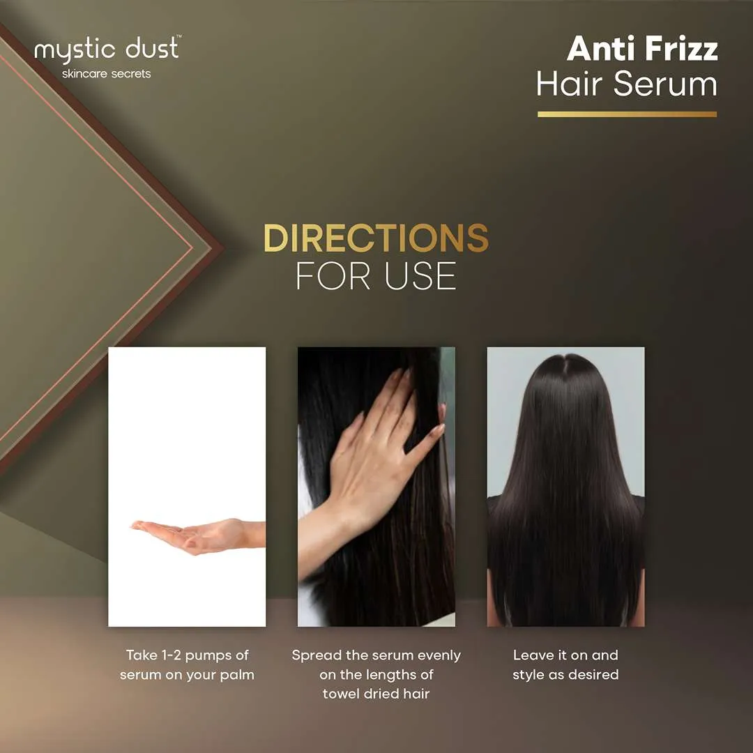 Anti Frizz Hair Serum