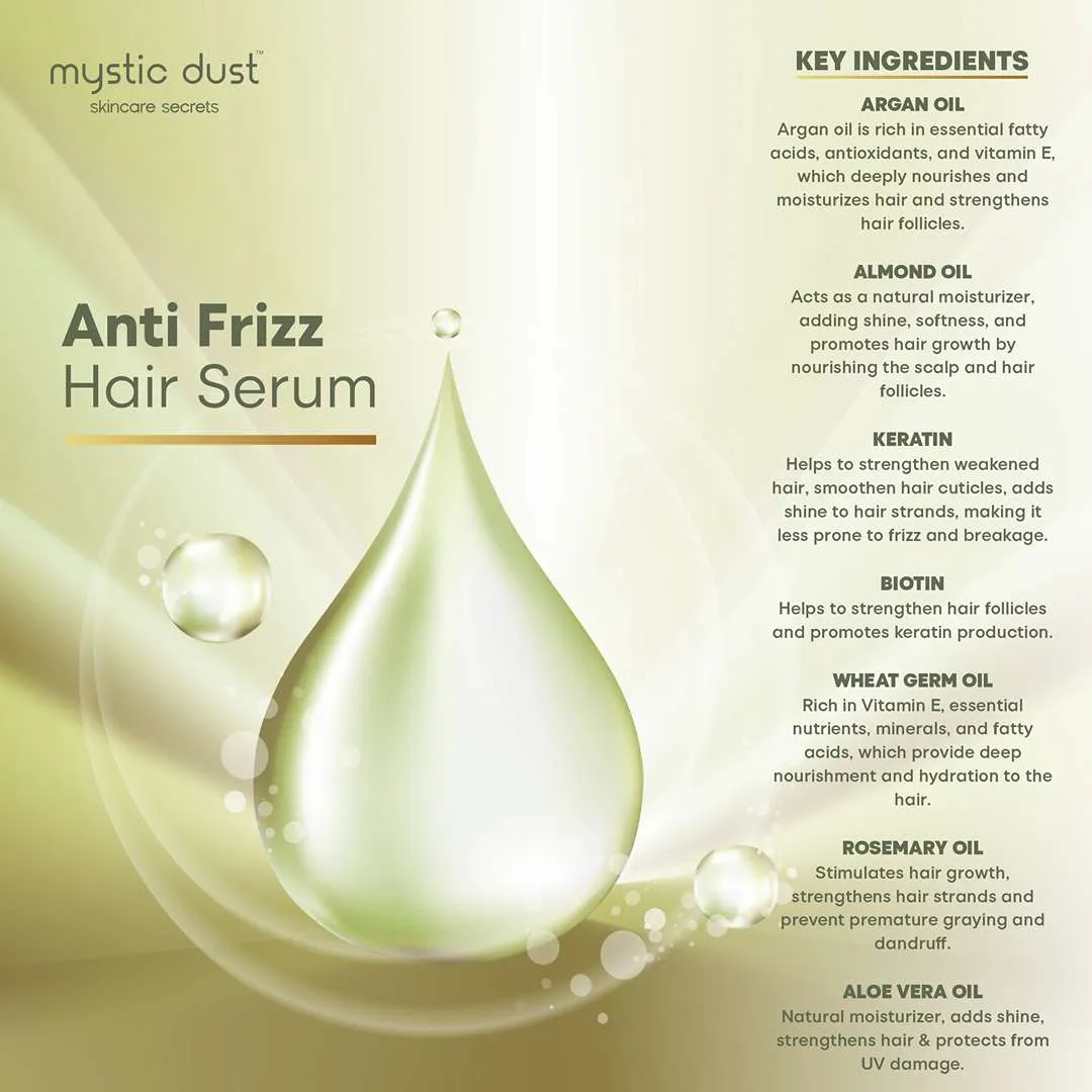 Anti Frizz Hair Serum